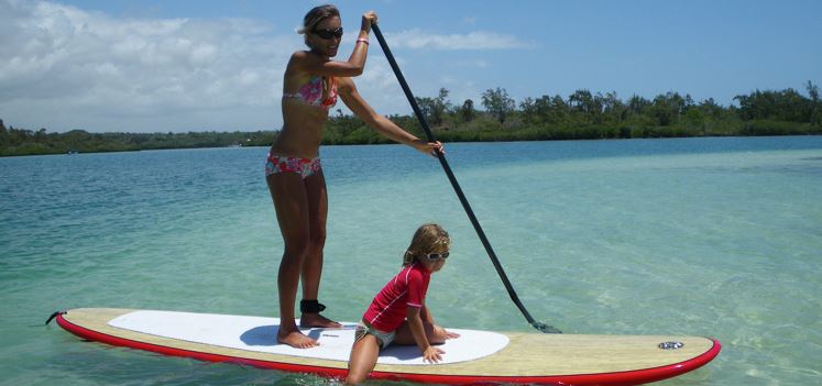 Belle Mare paddleboarding centres, Belle Mare